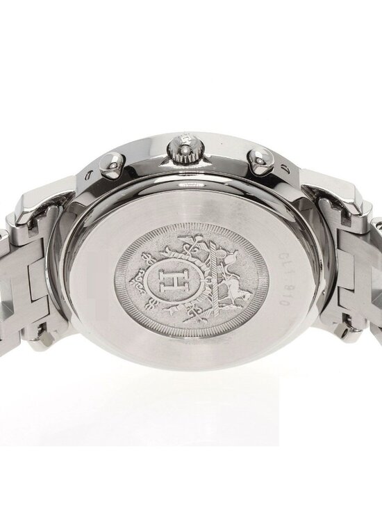Hermes Clipper Chronograph Watch SS main image 10